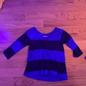 abercrombie striped tee